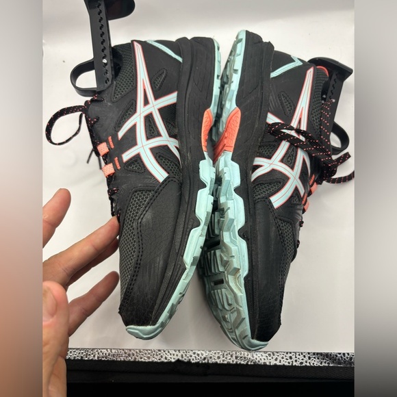 Asics Womens Gel Venture 8 1012A706 Black Running Shoes Sneakers Size 9.5 wide - Picture 10 of 13